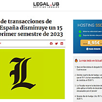 M&A en Espaa disminuye un 15 % en el primer semestre de 2023